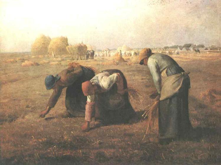 Jean-Franc Millet The Gleaners France oil painting art